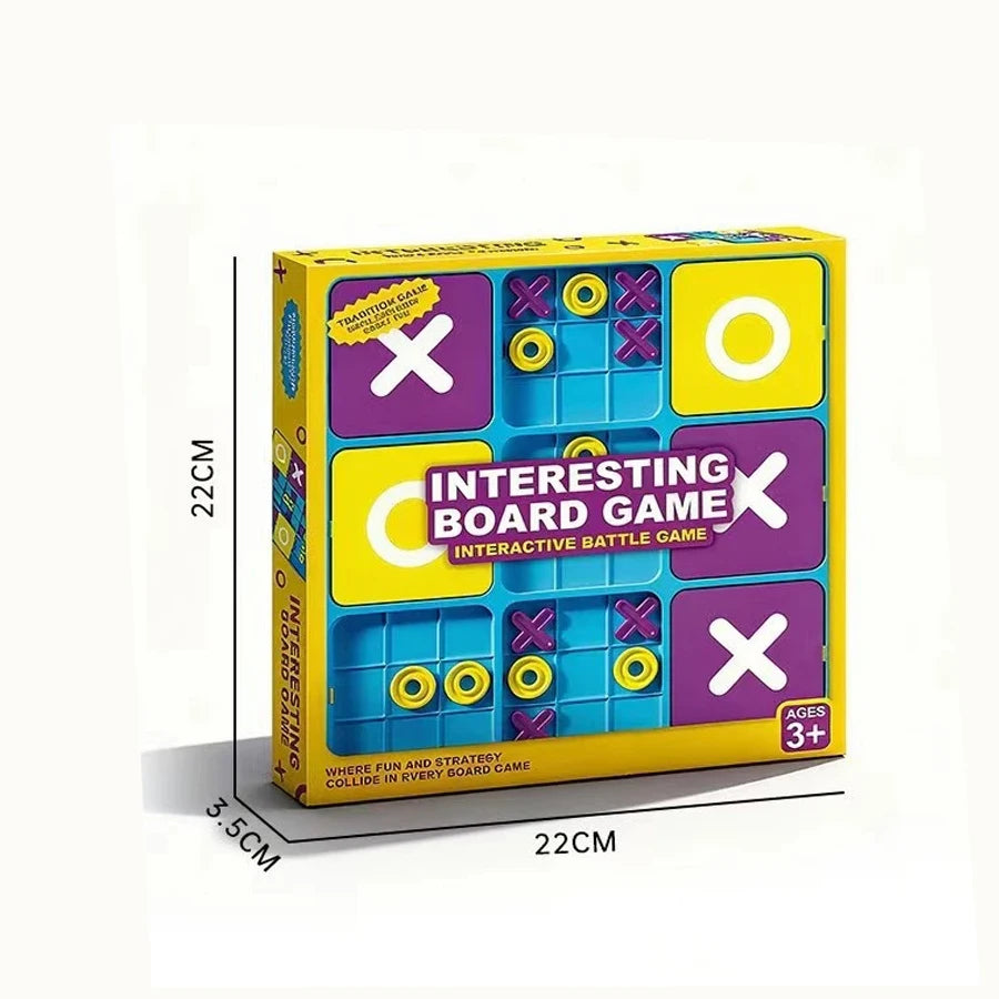 Nine-Grid Tic-Tac-Toe — The Colourful Challenge